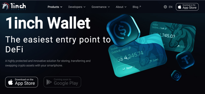 برنامه کیف پول این پلتفرم در حال حاضر فقط در iOS در دسترس است. در وب سایت این پروژه ذکر شده است ارائه یک نسخه اندروید به زودی اتفاق می‌افتد.
